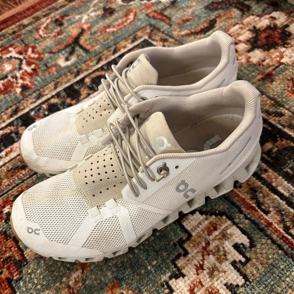 On Cloud , White